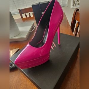 Barbie pink high heels